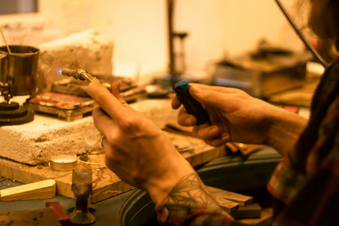 Hand-finished craftsmanship detail
